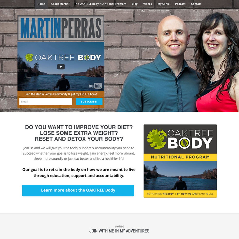 Martin Perras website